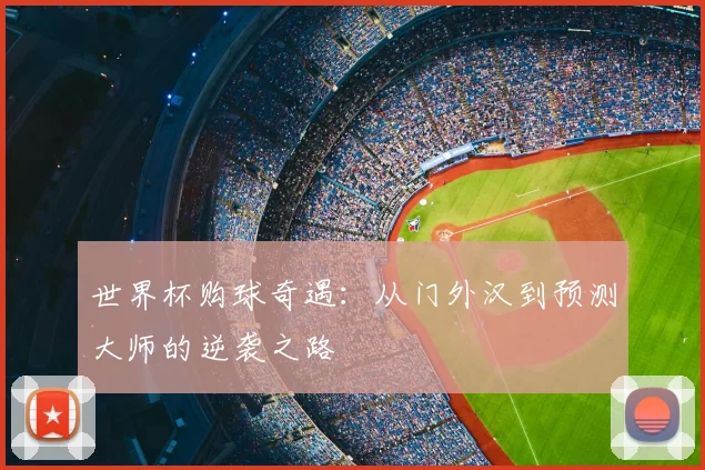世界杯购球奇遇：从门外汉到预测大师的逆袭之路