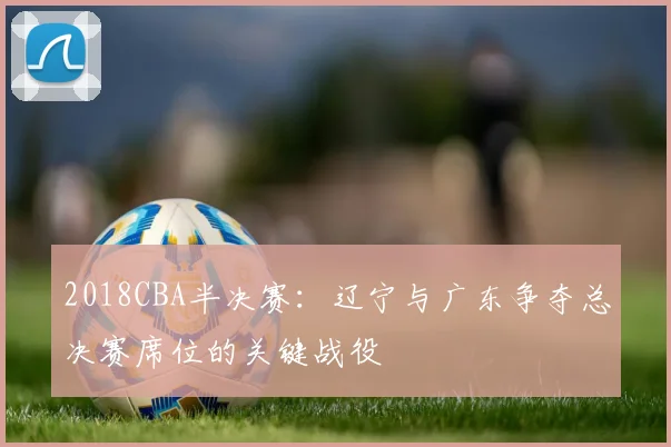 2018CBA半决赛：辽宁与广东争夺总决赛席位的关键战役